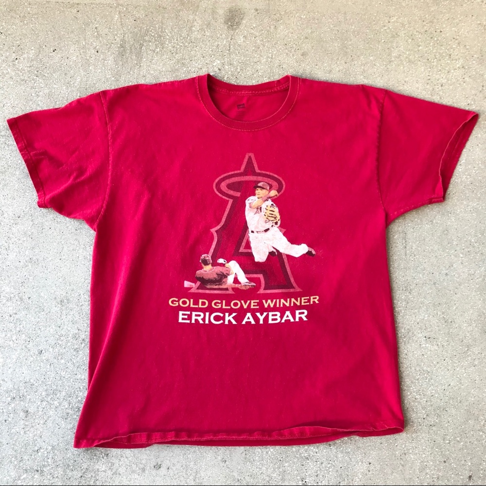 Vintage MLB Angels Erick Aybar T-Shirt